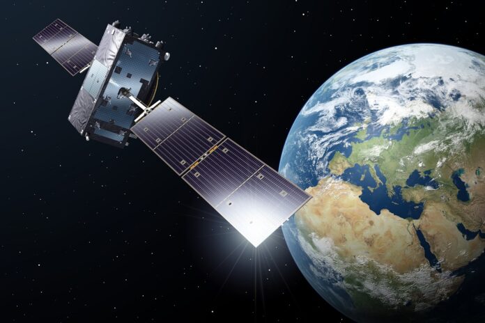 Imagem do satélite GPS
