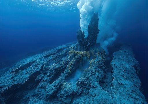 Fonte hidrotermal submarina